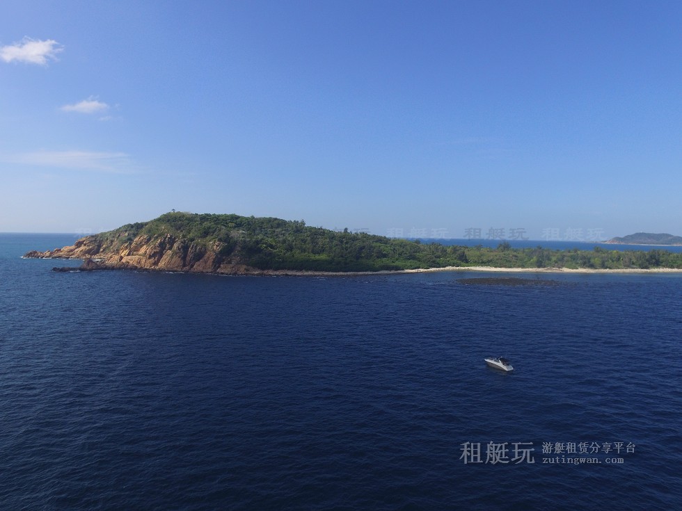 三亞旅游游艇租賃，三亞港至東島航線