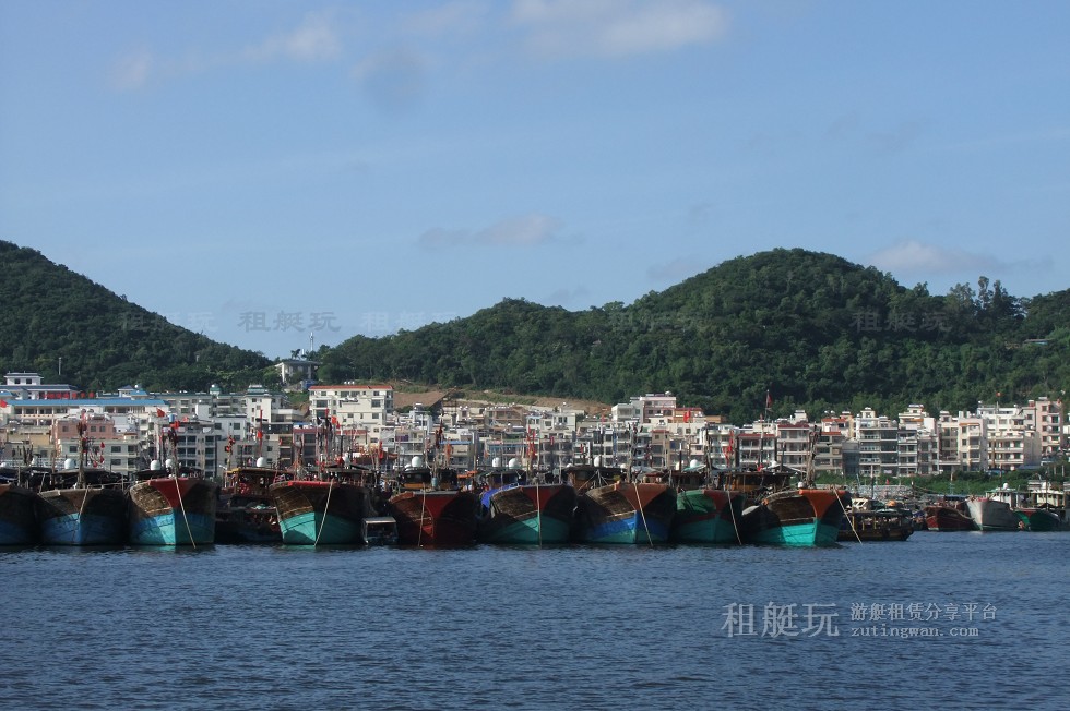 三亞旅游游艇租賃，三亞港至東島航線