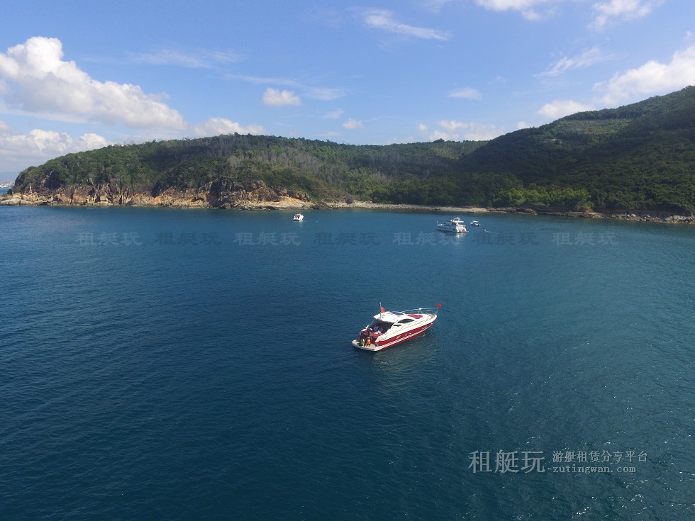 三亞旅游游艇租賃，三亞港至三亞角航線