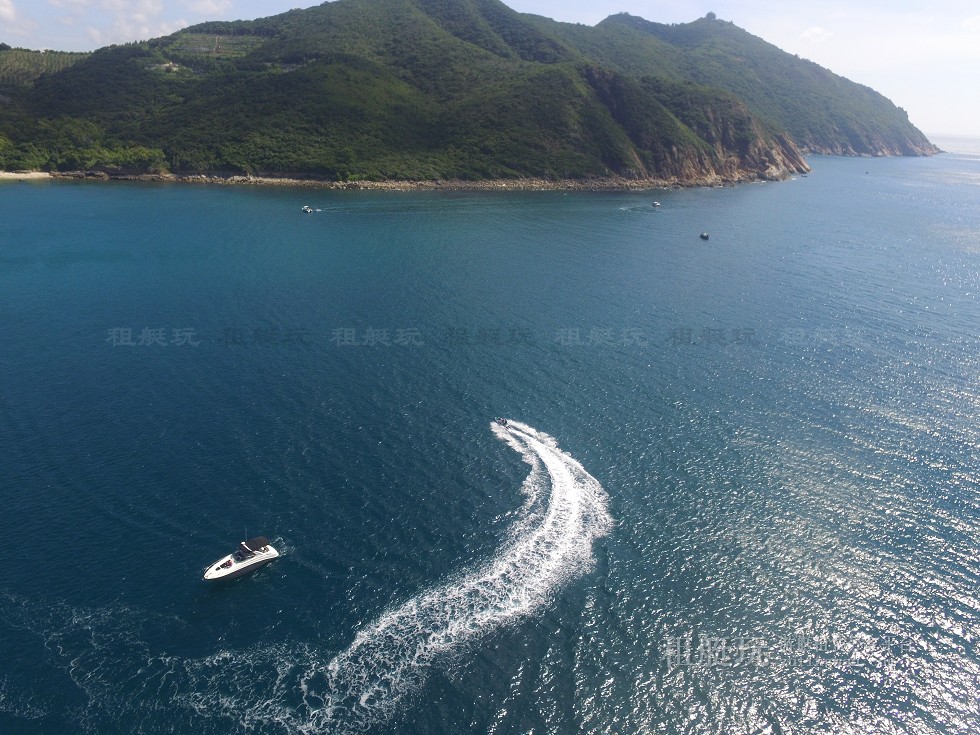 三亞旅游游艇租賃，三亞港至三亞角航線