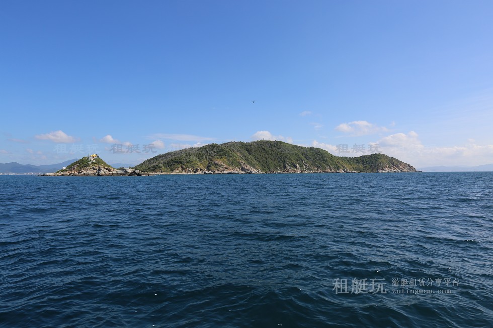 三亞旅游游艇租賃，三亞港至西島航線