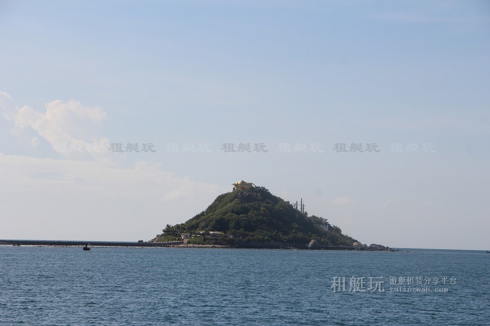 三亞旅游游艇租賃，三亞港至西島航線